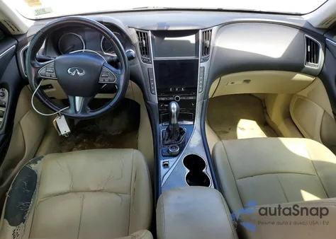 2014 Infiniti Q50 Premium z USA, uszkodzony, nr VIN JN1BV7AP4EM682317